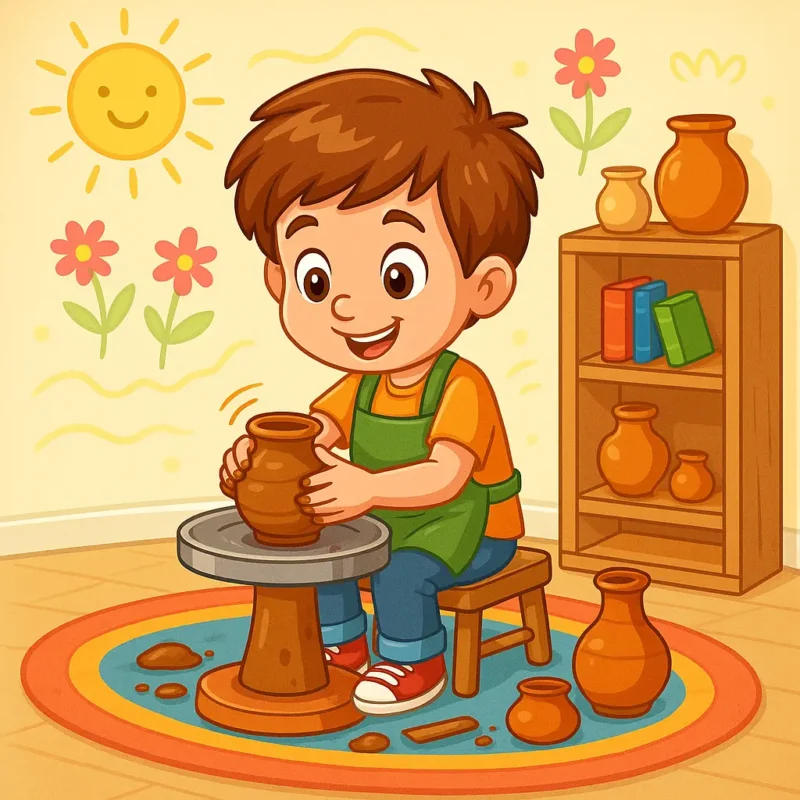 کارگاه سفالگری