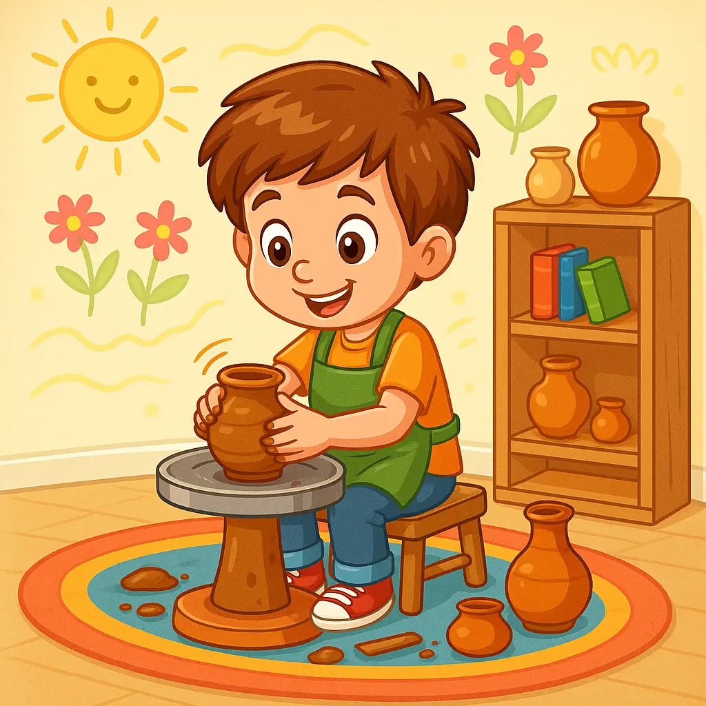 کارگاه سفالگری