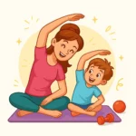 کارگاه ورزش مادر و کودک