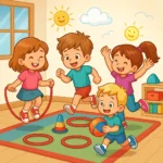 کارگاه بازی ورزشی (ویژه کودکان ۴ تا ۷ سال)